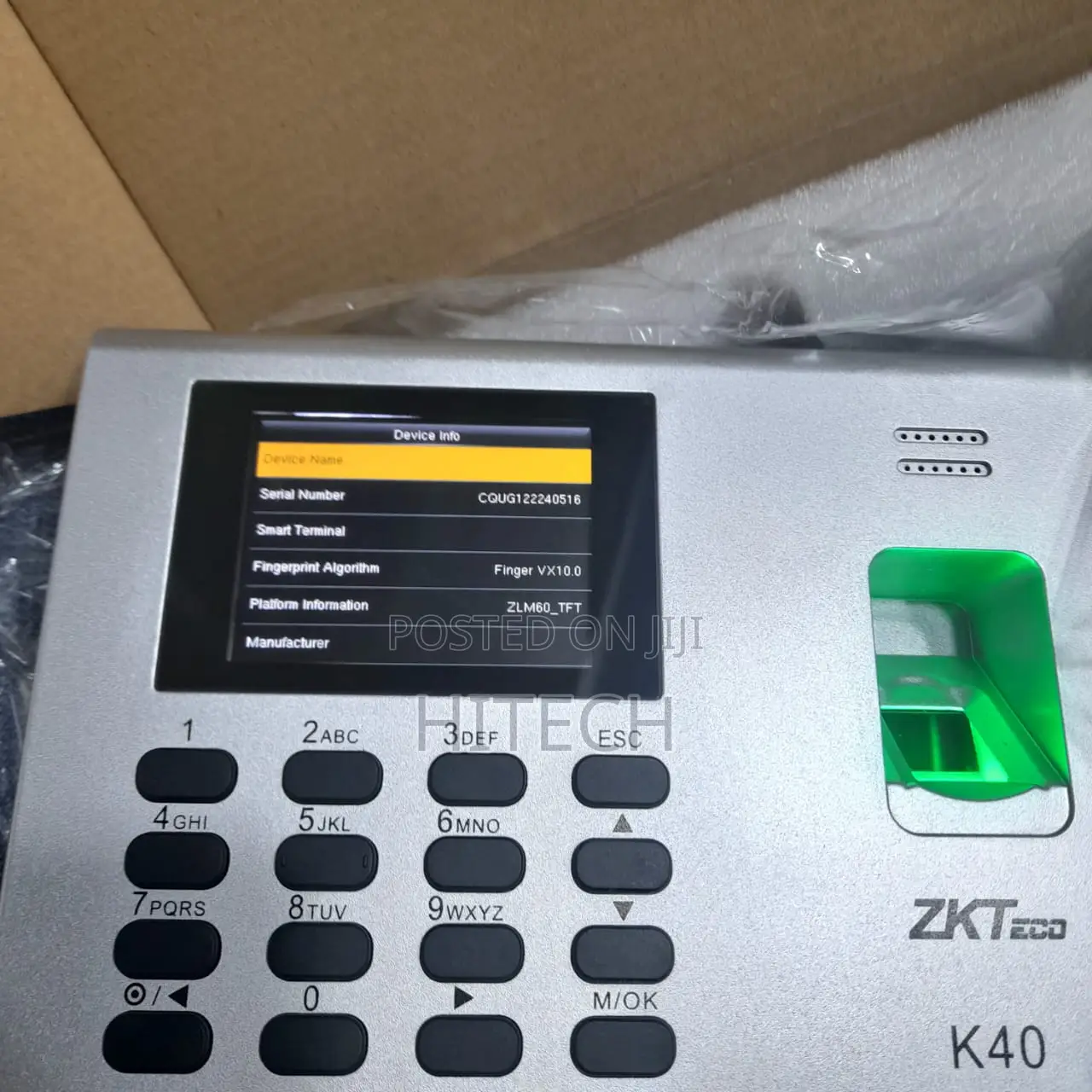 Zkteco K40pro Time Attendance Device