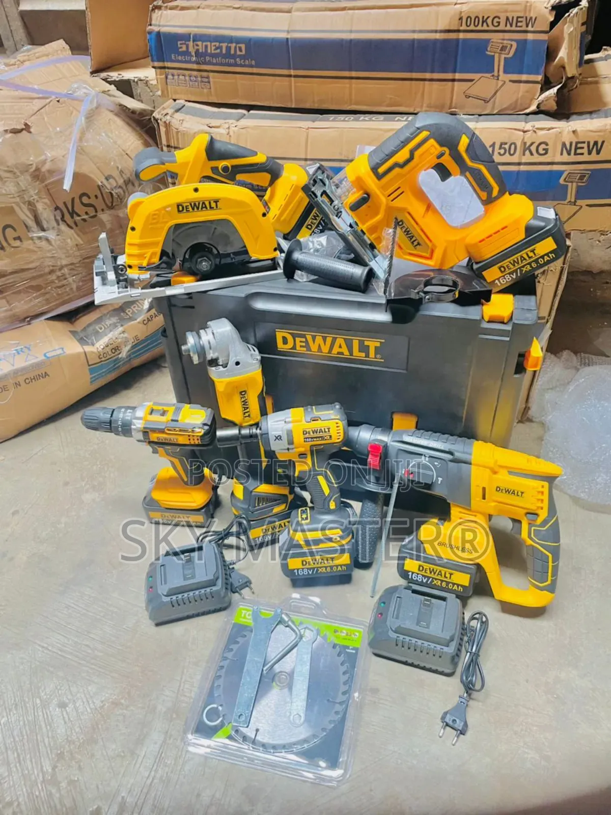 Dewalt 6in1 Cordless Combo