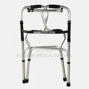 Heavy-Duty Hospital Walking Frame Without Wheels