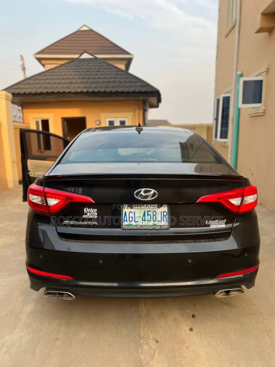 Hyundai Sonata 2015 Black
