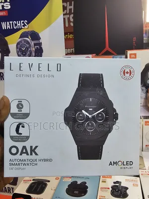 Levelo Oak Automatique Hybrid Smartwatch | Amoled | Ip68