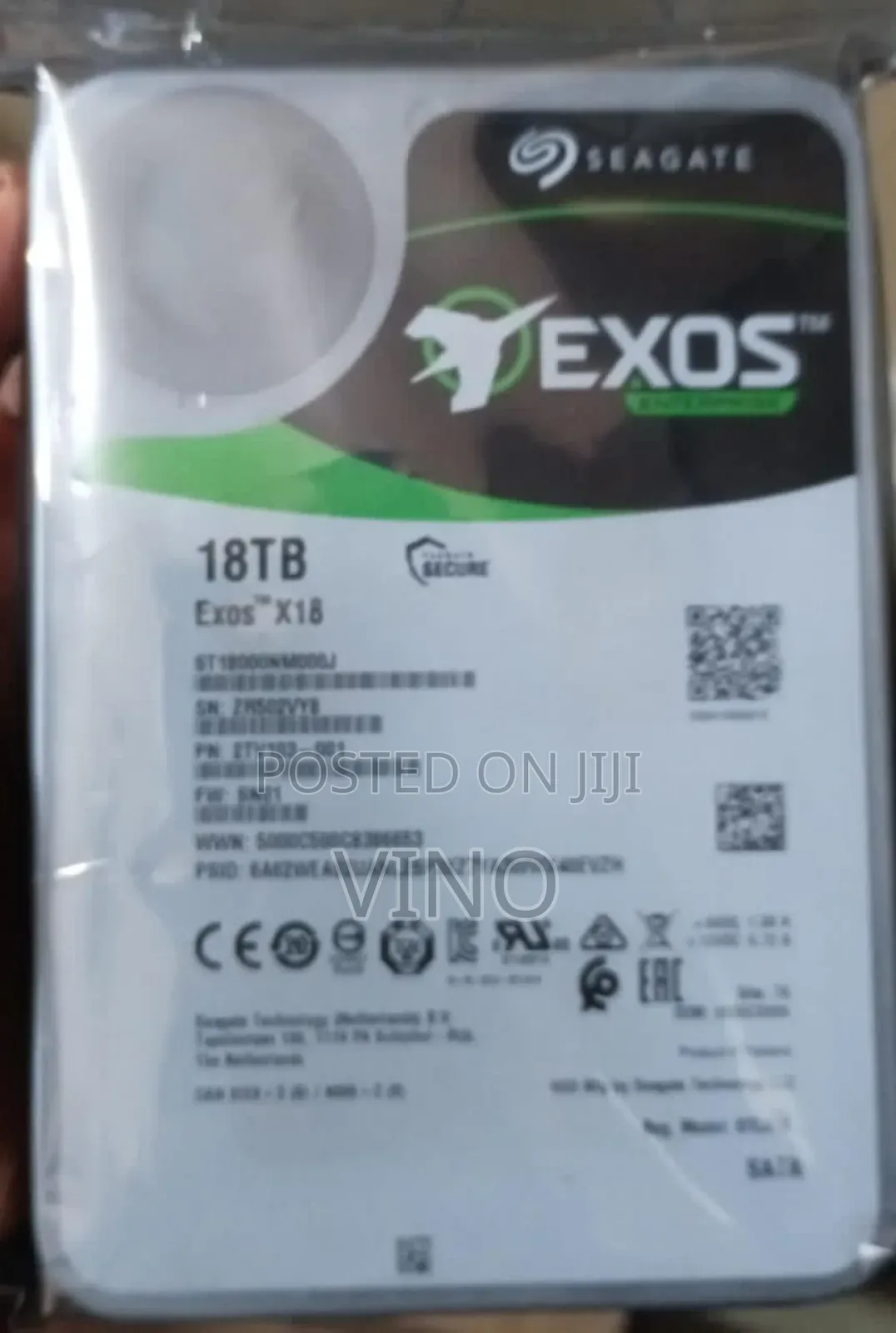 Seagate Exos Desktop Internal HDD 18tb