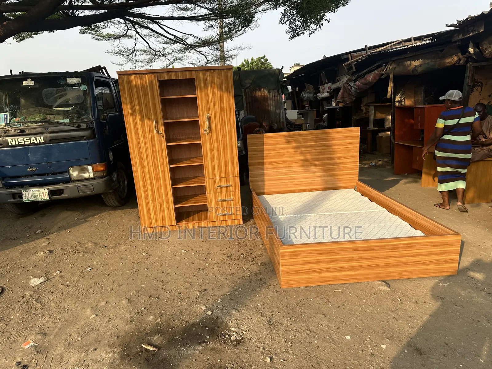 Wardrobe With Bedframe