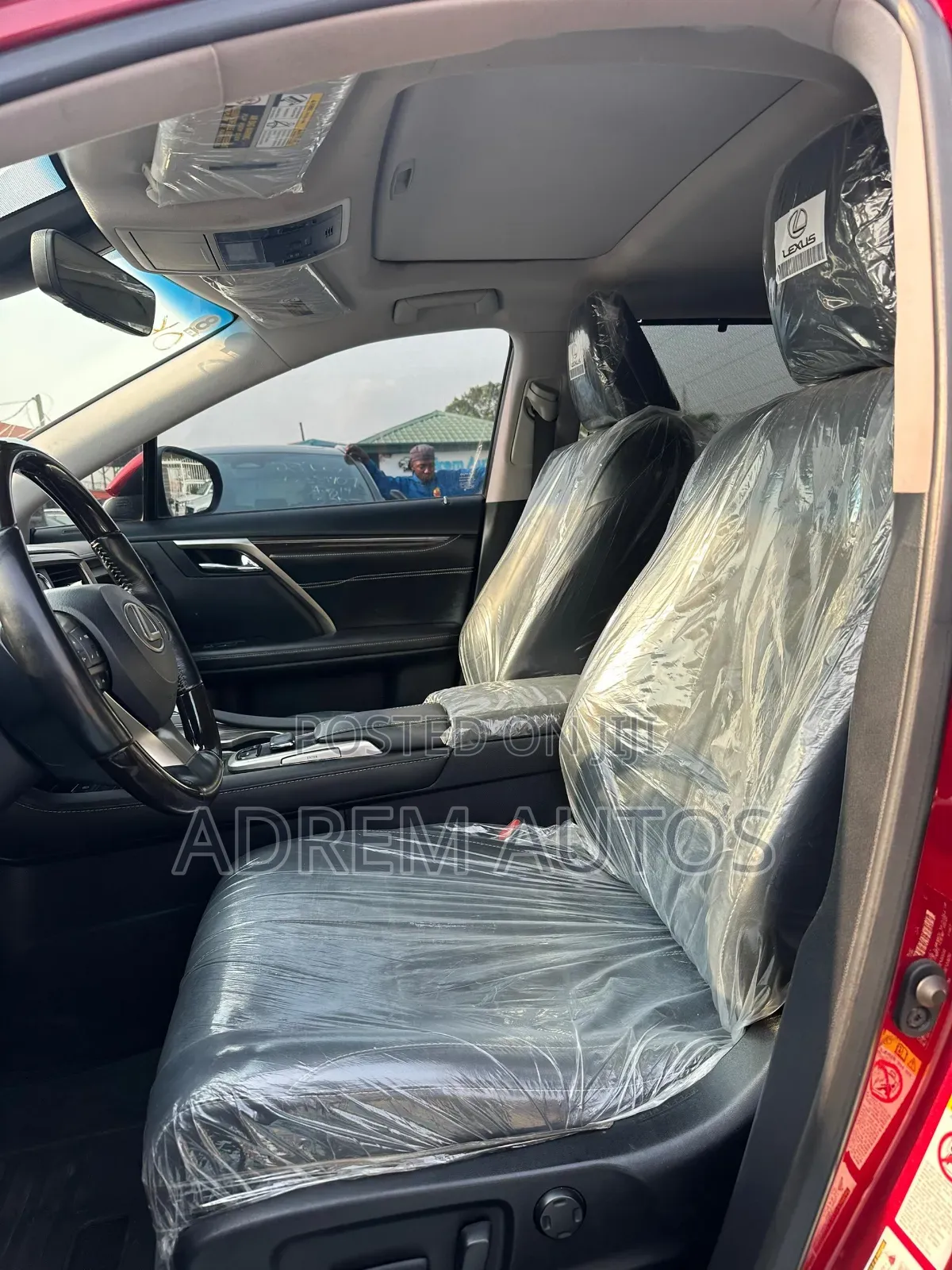 Lexus RX 350L Luxury AWD 2018 Red