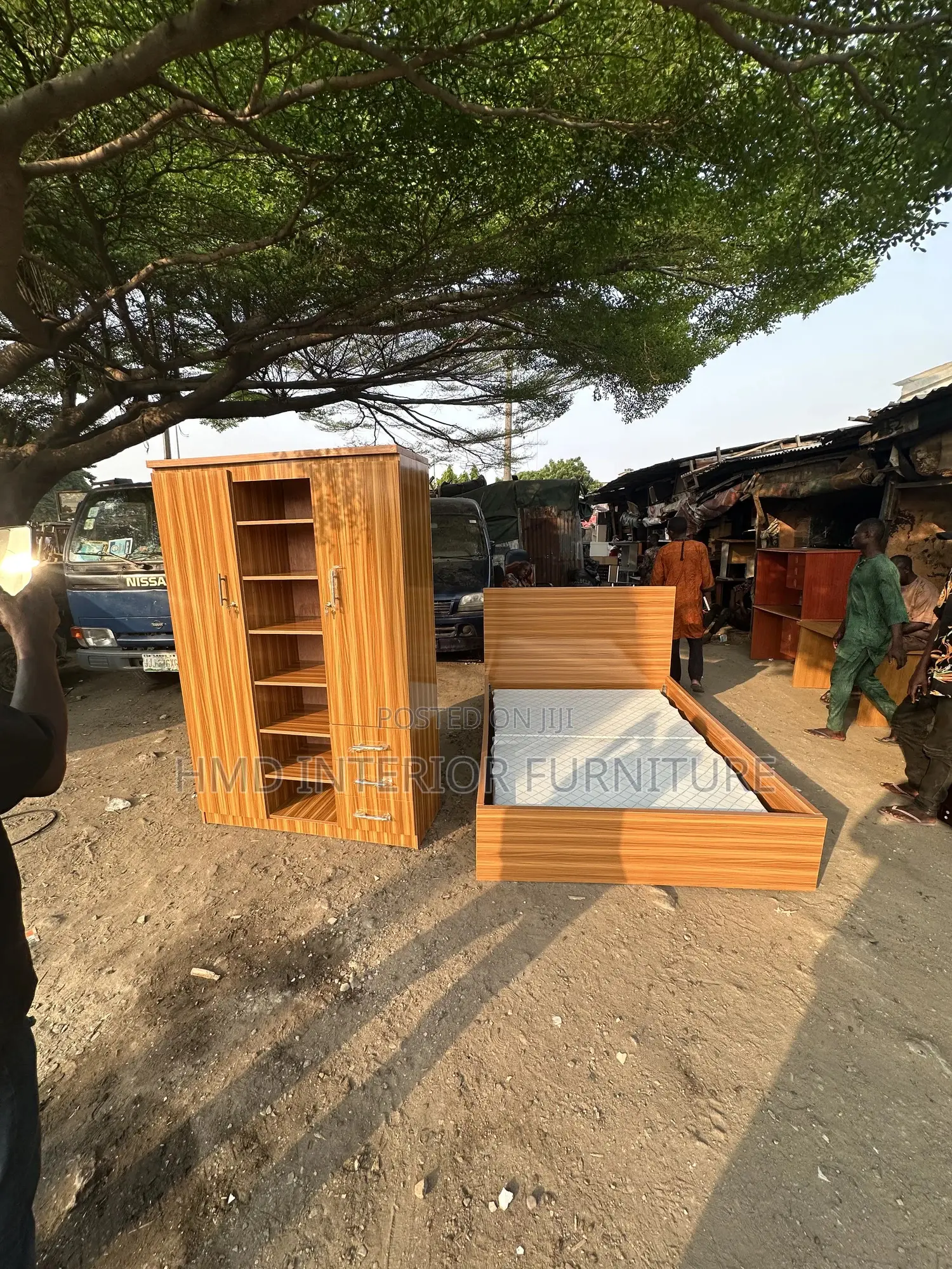 Wardrobe With Bedframe