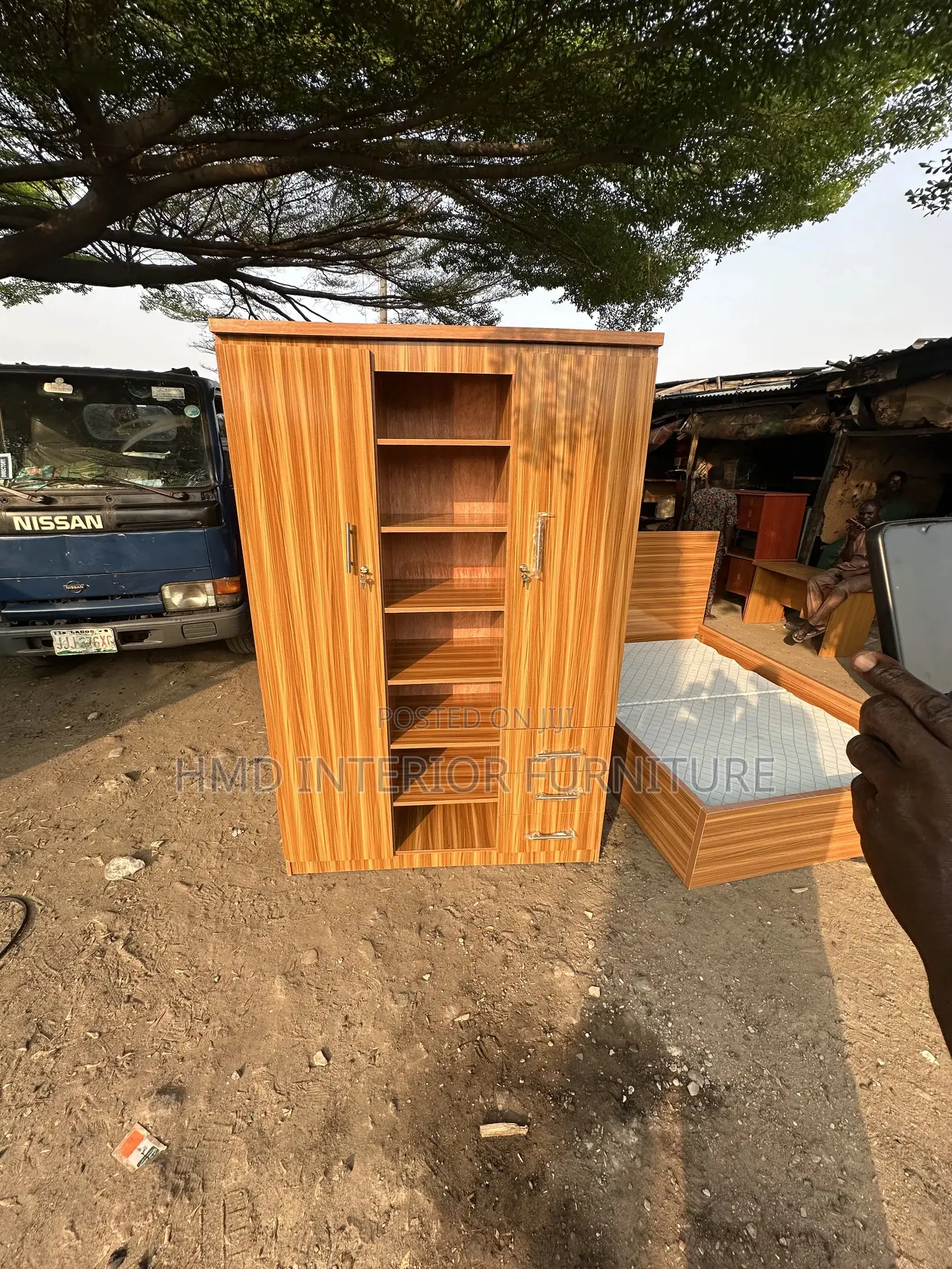 Wardrobe With Bedframe