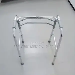 Heavy-Duty Hospital Walking Frame Without Wheels