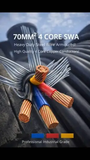 70mm 4core Armored Pure Copper Nigeria