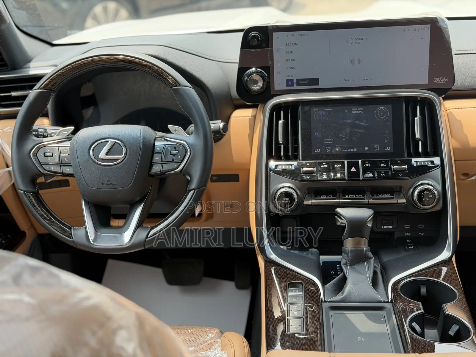 New Lexus LX 2025 White