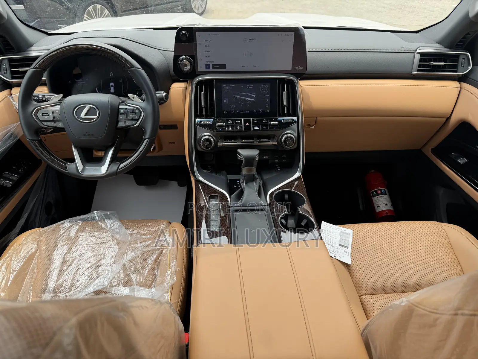 New Lexus LX 2025 White