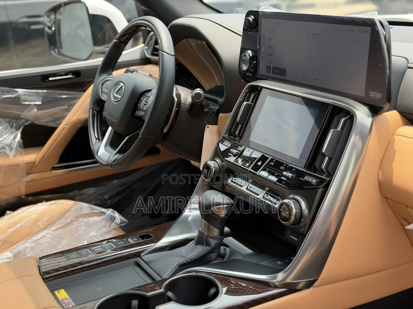 New Lexus LX 2025 White