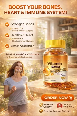 Creation's Flair Vitamin D3+ as Mk7 by 100 Softgels