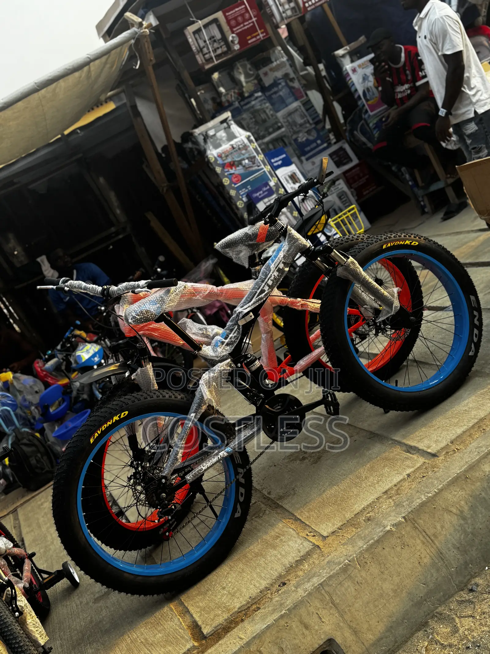 Foldable Big Tyre Mountain Bicycle