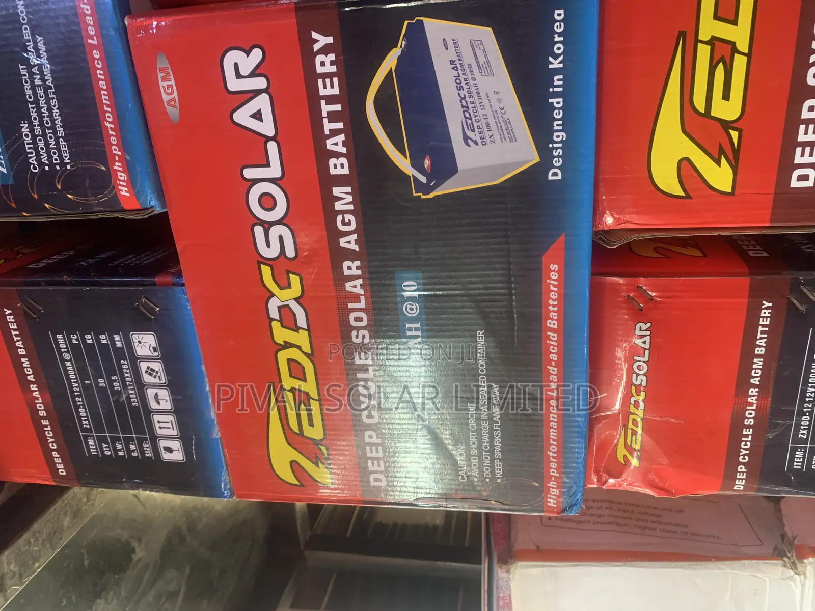 100amps 12volts Block Battery