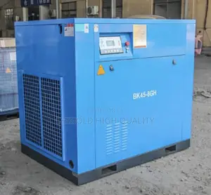 Screw Air Compressor 45kw 60hp 10bar High Quality Machine