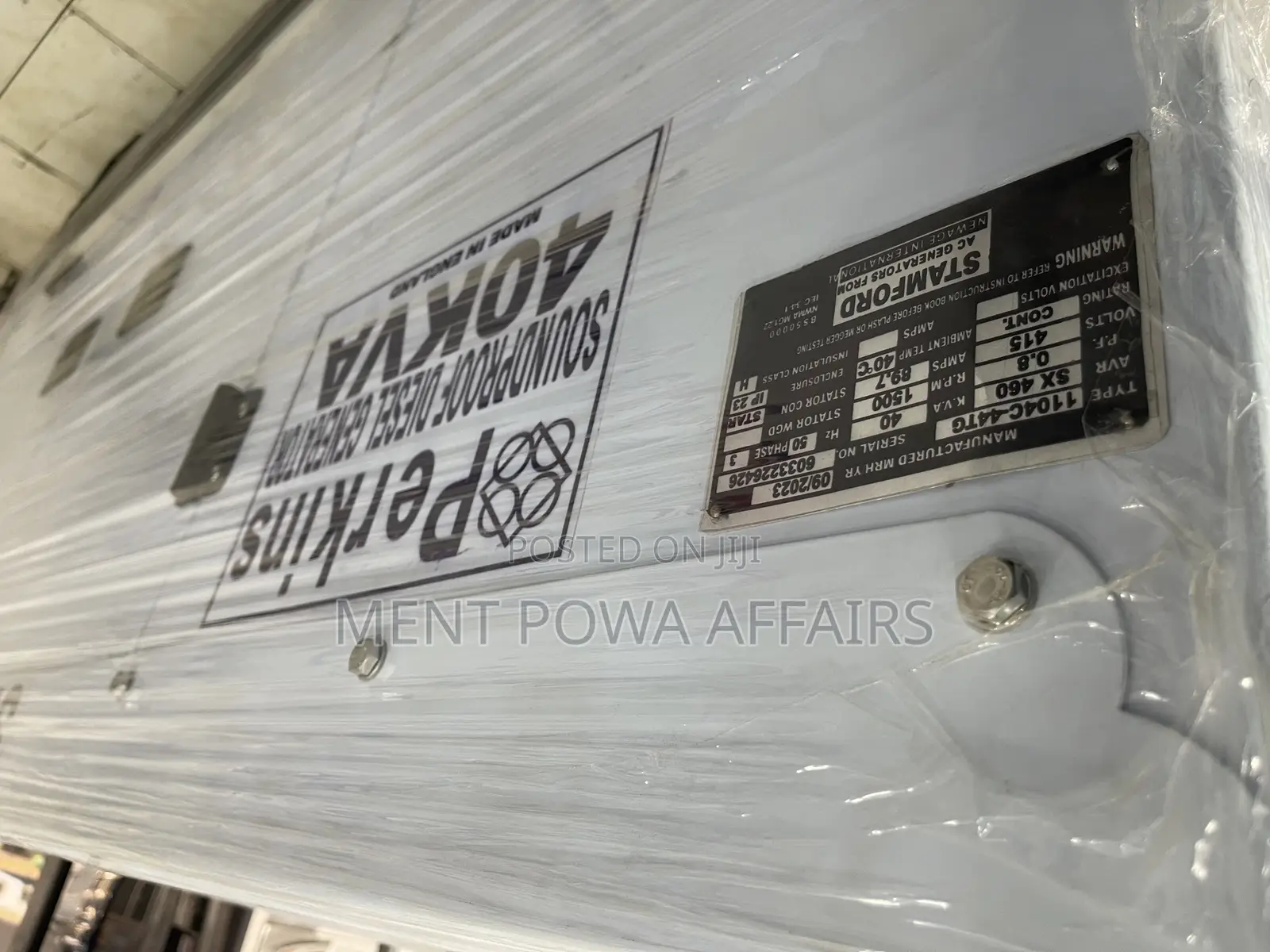 40kva Perkins Diesel Generator