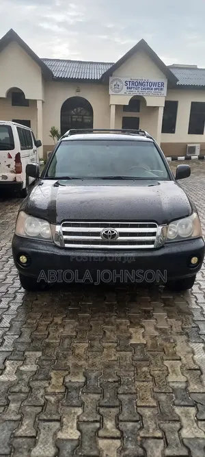 Toyota Highlander Limited V6 AWD 2003 Black
