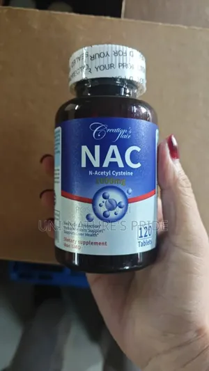 Creation's Flair Nac N-Acetyl Cysteine 1000mg by 120 Tablets