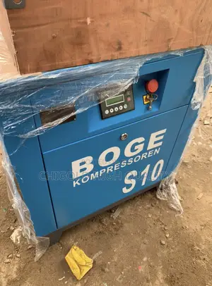 Boge Screw Air Compressor 7.5kw 10hp 10bar High Quality Machine