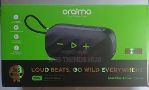 Oraimo 25w Spacebox Active (Obs-680) Extra Bass Bluetooth Speaker + Fm
