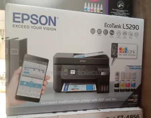 Epson Ecotank L5290 Compact Multifunction Printer With Adf and Fax