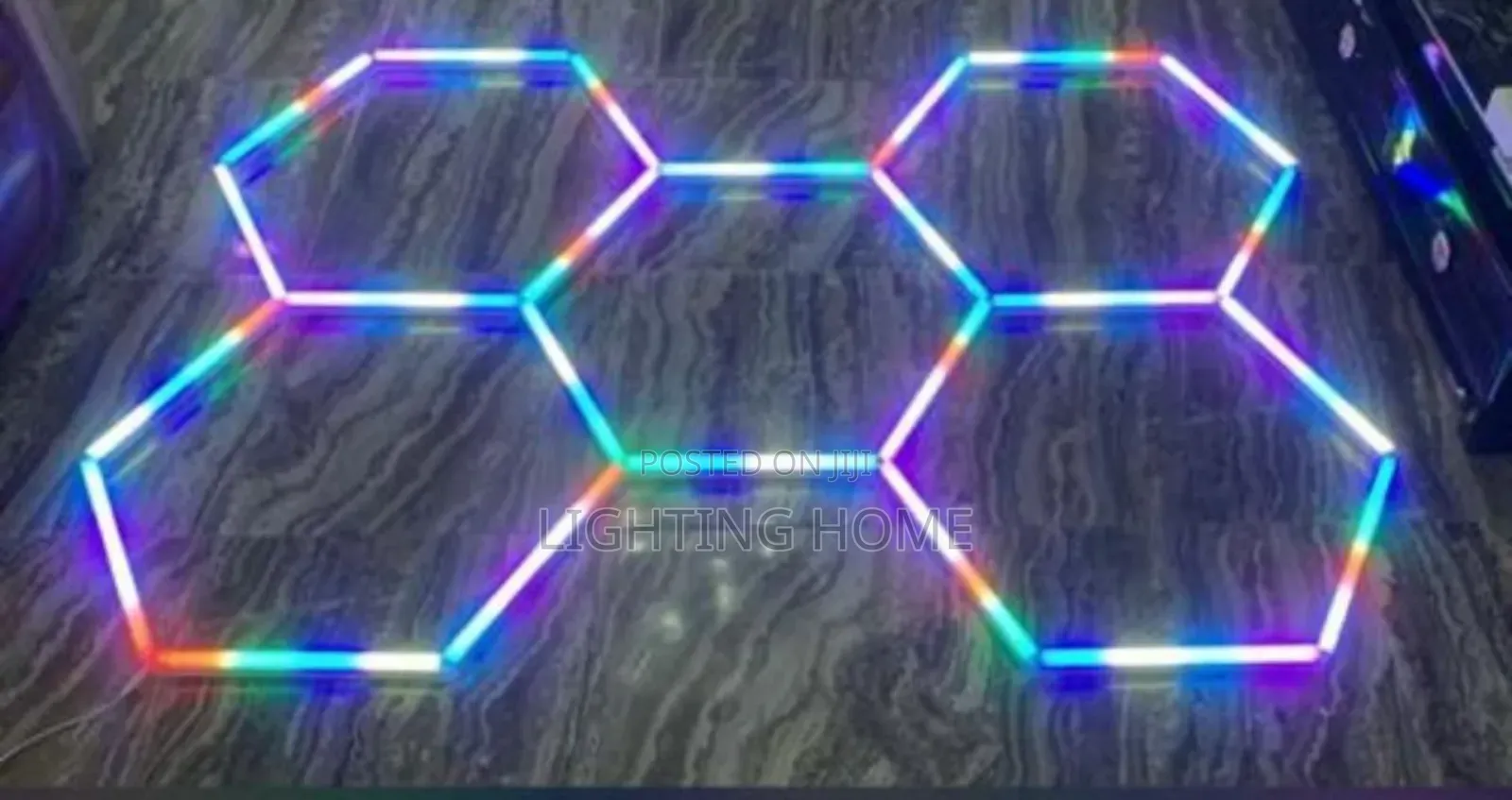 Rgb Hexagon Led Light
