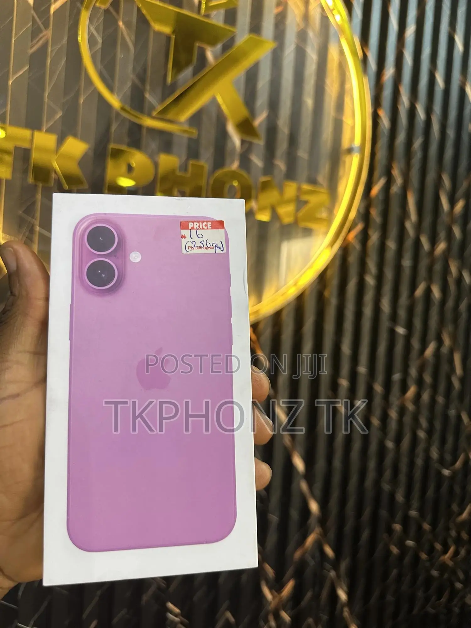 New Apple iPhone 16 256 GB Pink