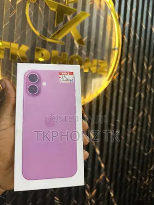 New Apple iPhone 16 256 GB Pink