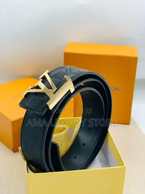 Louis Vuitton Quality Men's Leather Belt - Durable