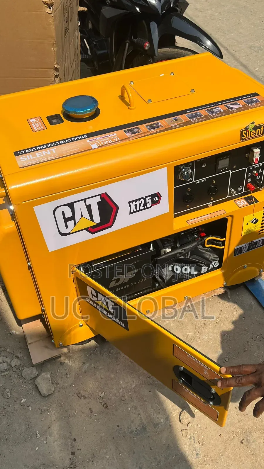 Cat 12kva Soundproof