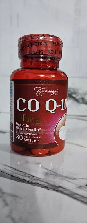 Creation's Flair Co Q-10 100mg by 30 Softgels