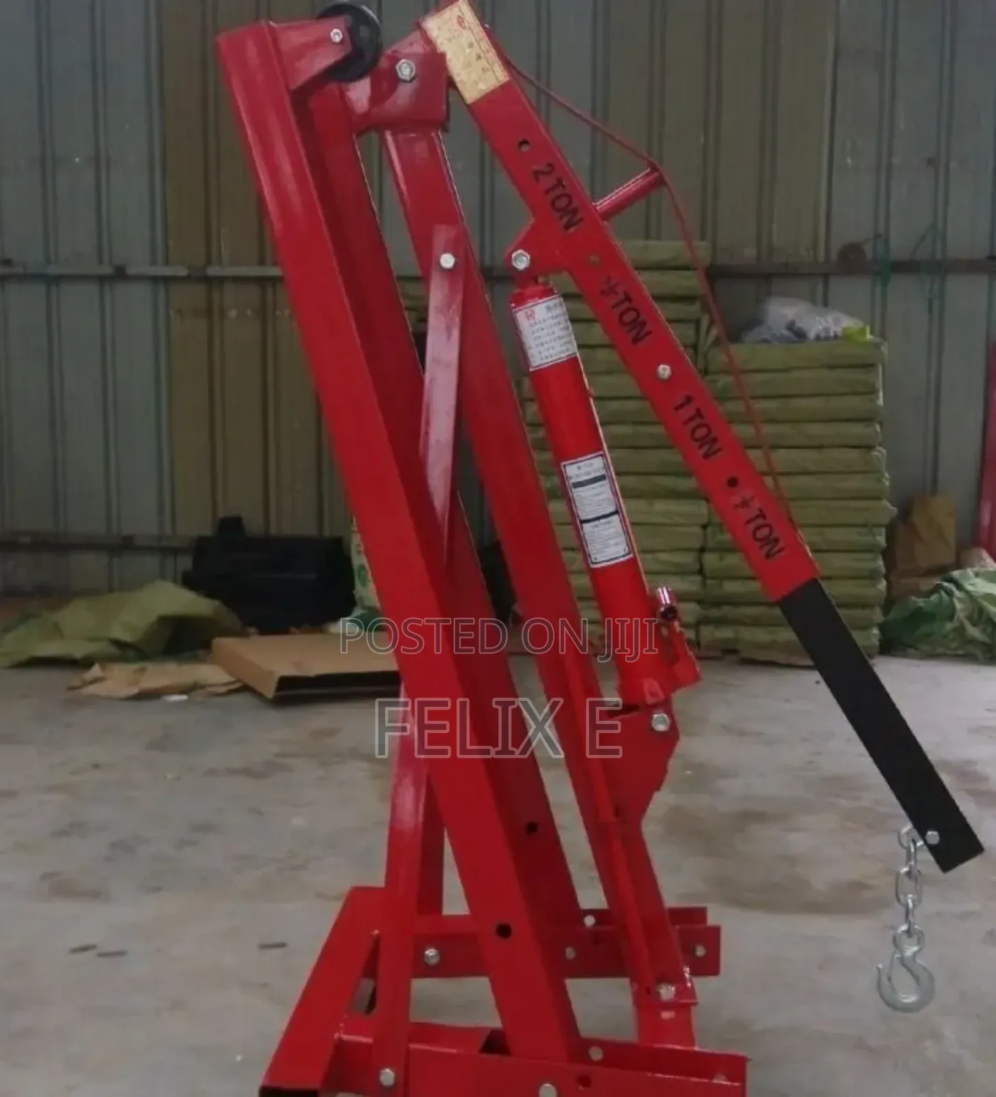 Hydraulic Workshop Engine Crane