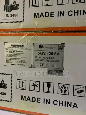 5kwhs Fla Series Felicity Lithium Ion Battery 24v 200a
