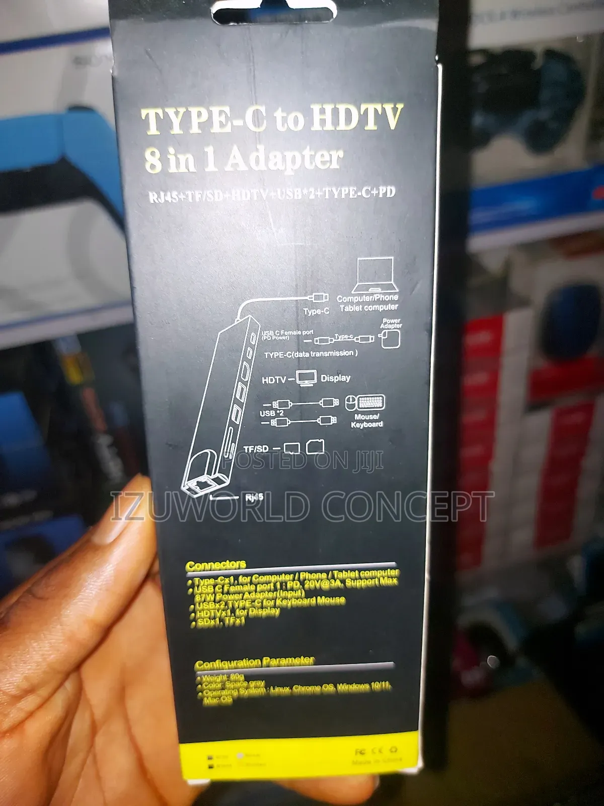 8in1 Typec Adapter