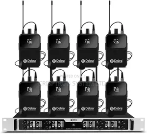 Debra Du8008l 8 Channels Wireless Lavaliere System