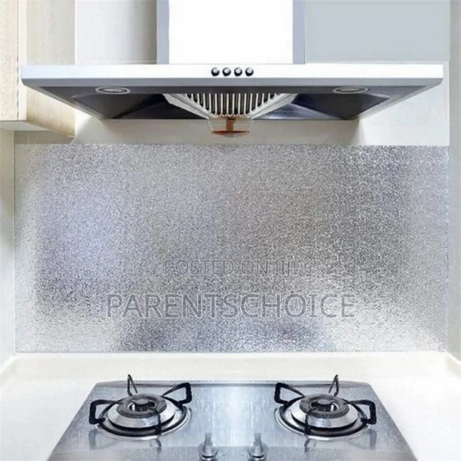 Self Adhesive Silver Kitchen Wallpaper Kitchen Sticker Waterproof-3pcs