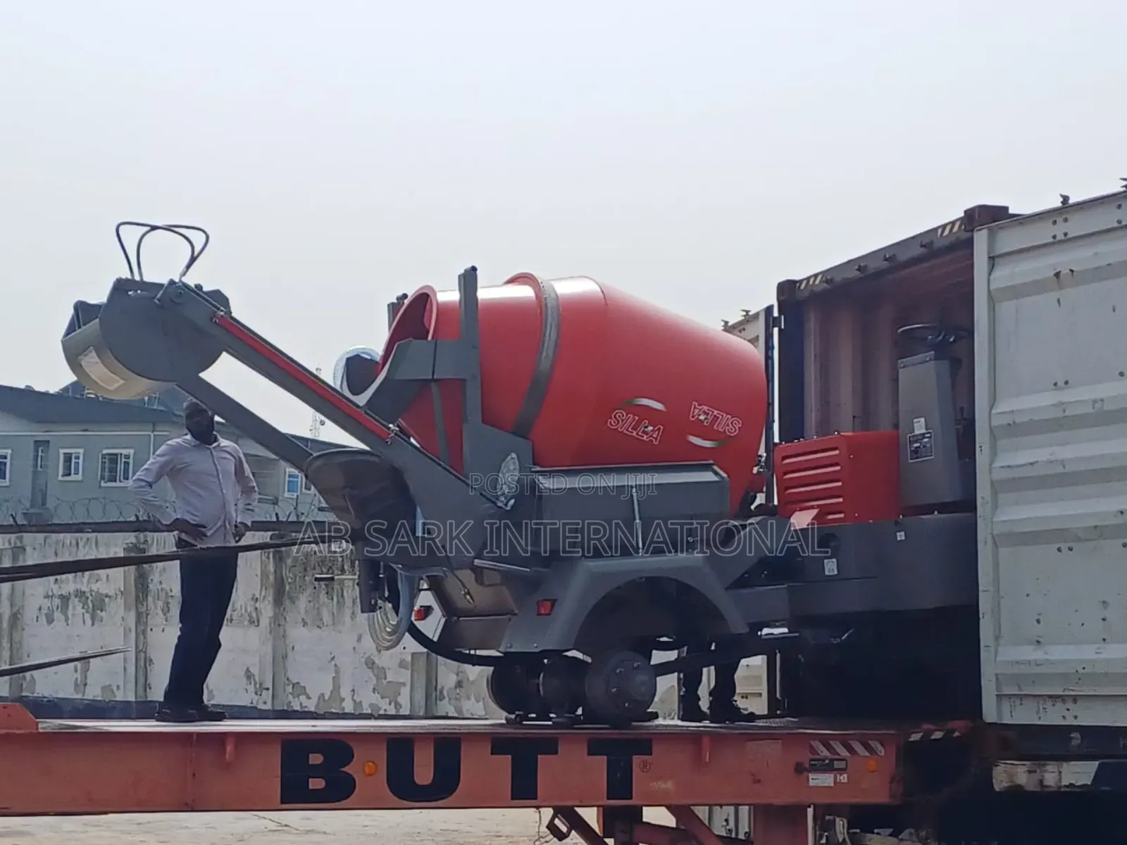 Db2500 Silla Self Loading Concrete Mixer (Made In Italy)