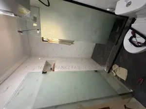 Frosted Hinged Shower Cubicle