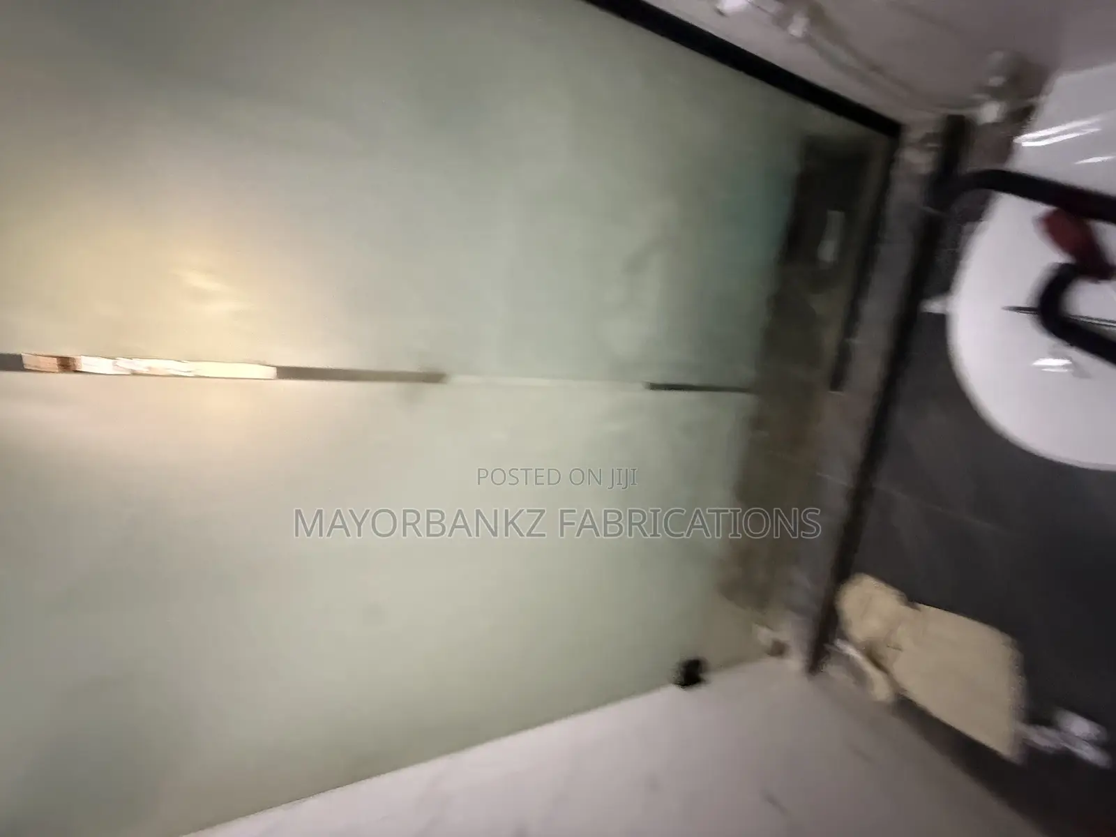 Frosted Hinged Shower Cubicle