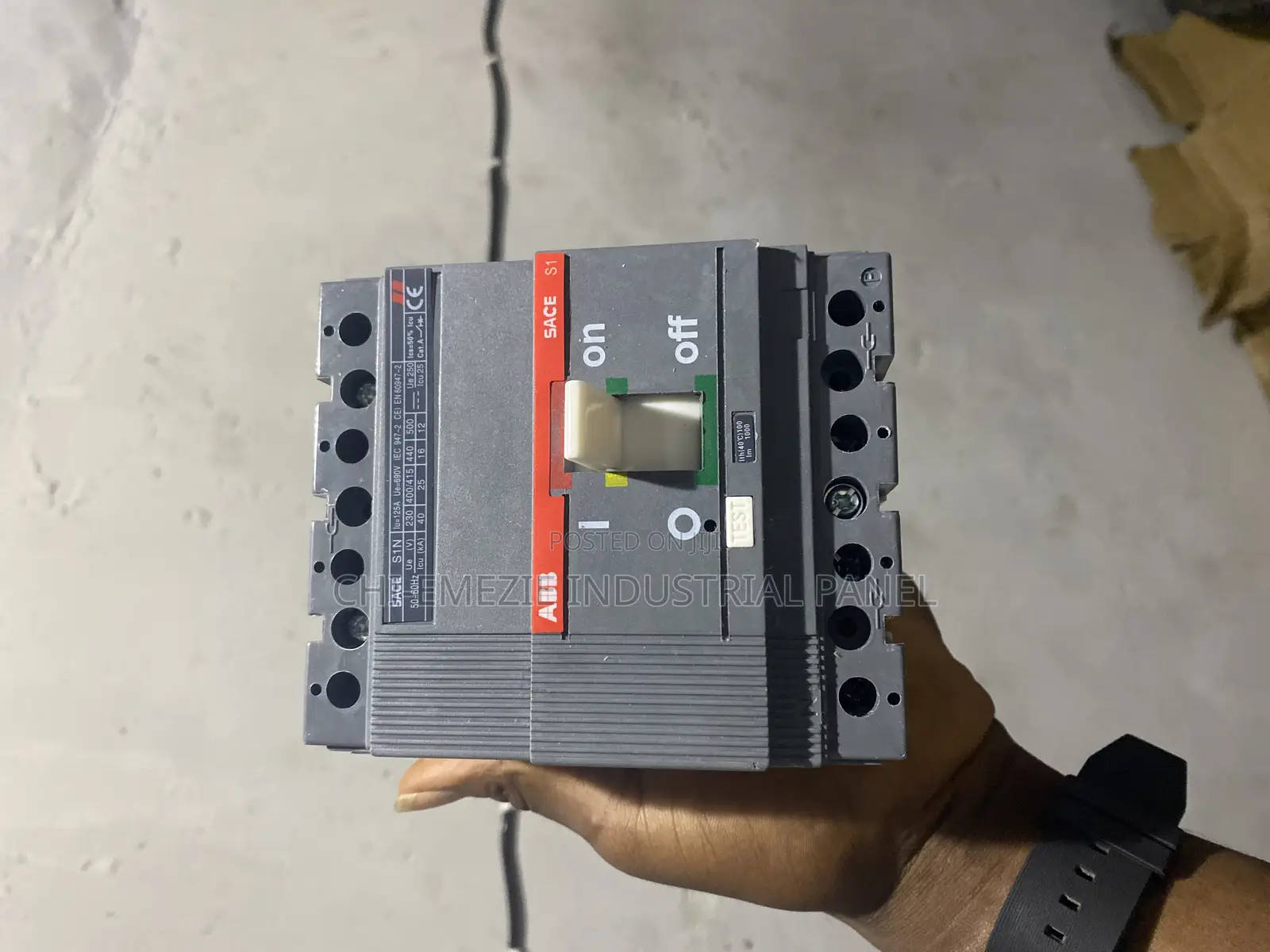 Original Abb 100a Mccb – Durable Industrial Power Control ⚡For You ...