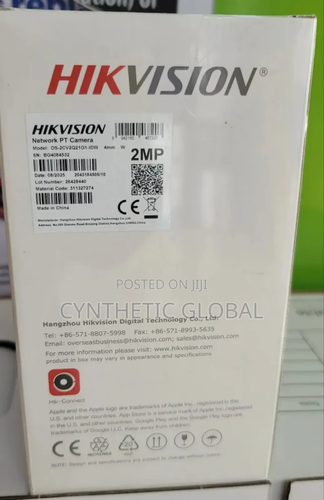 Ds-2cv2q21g1-Idw 2mp Wi-Fi Pt Camera