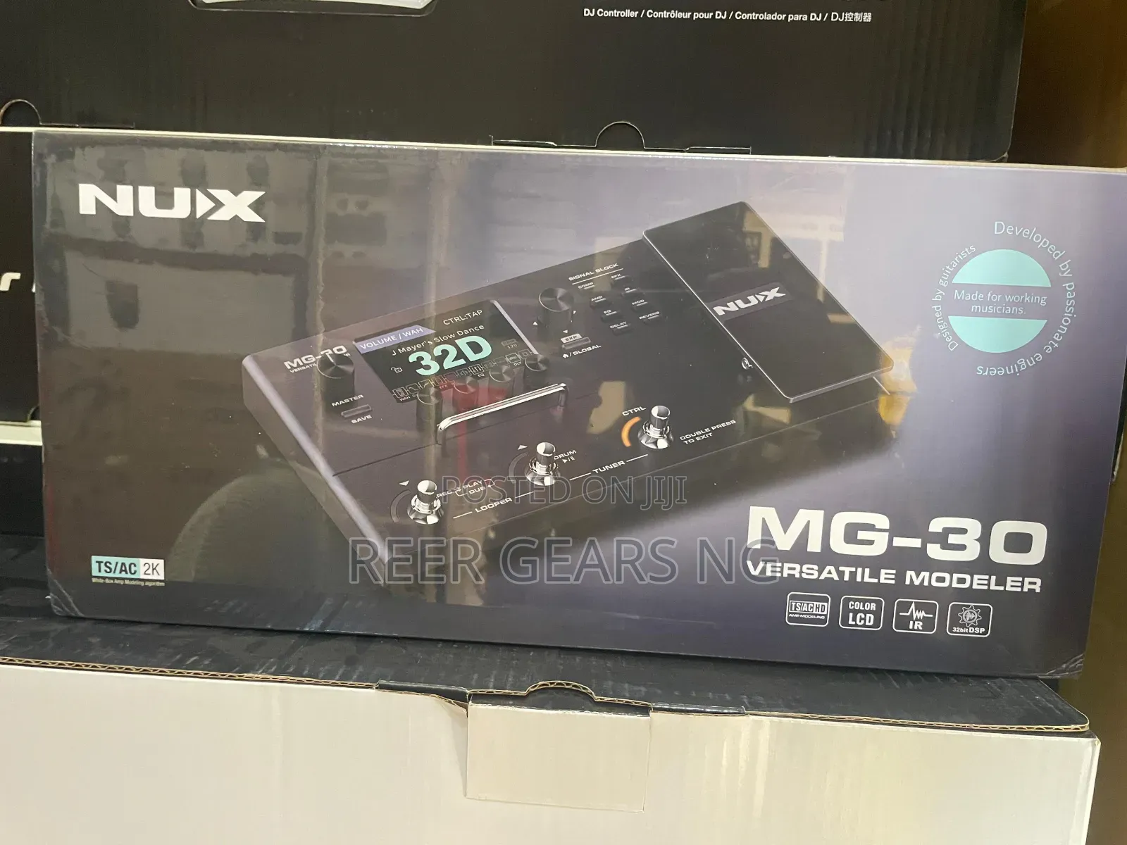 Nux Mg30 Guitar Effect Versatile Modeller
