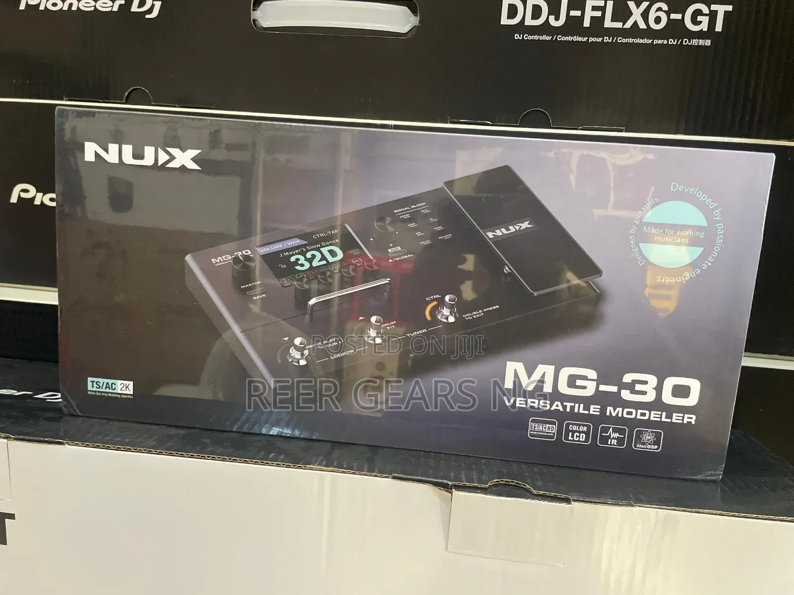 Nux Mg30 Guitar Effect Versatile Modeller