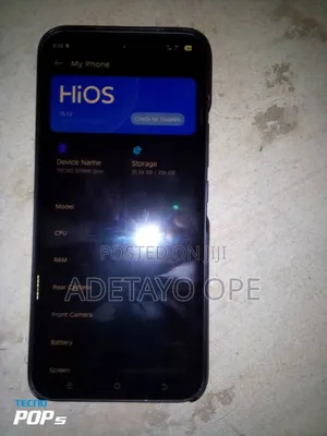 New Tecno Spark Slim 256 GB Black