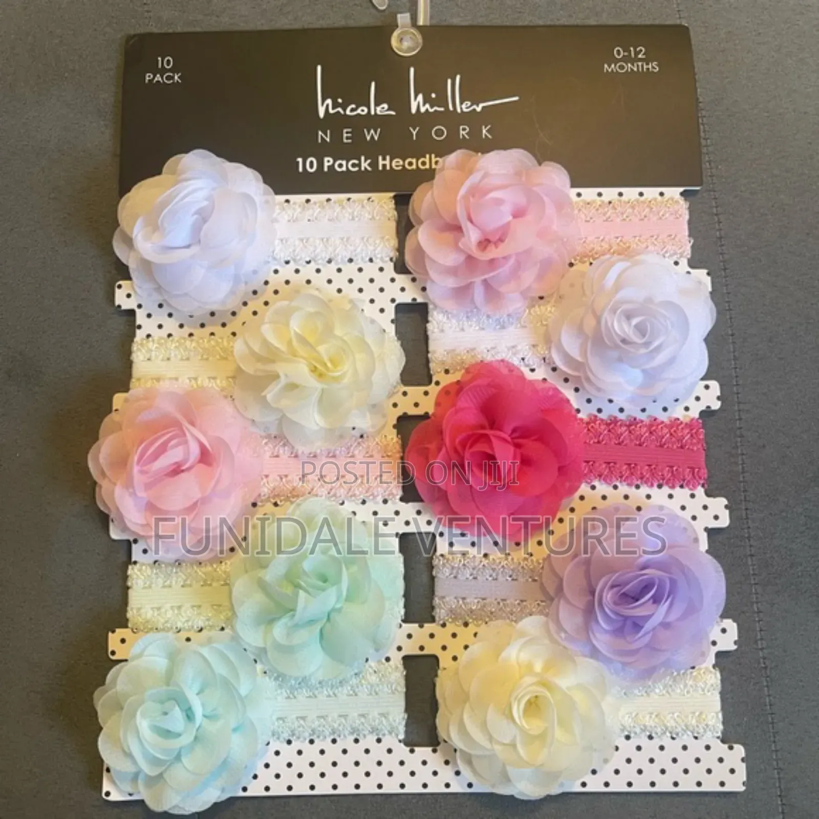 Girls 10pack Infant Headband