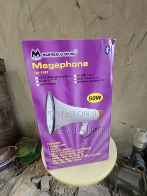 Megaphone Sound 50w Tm-15bt
