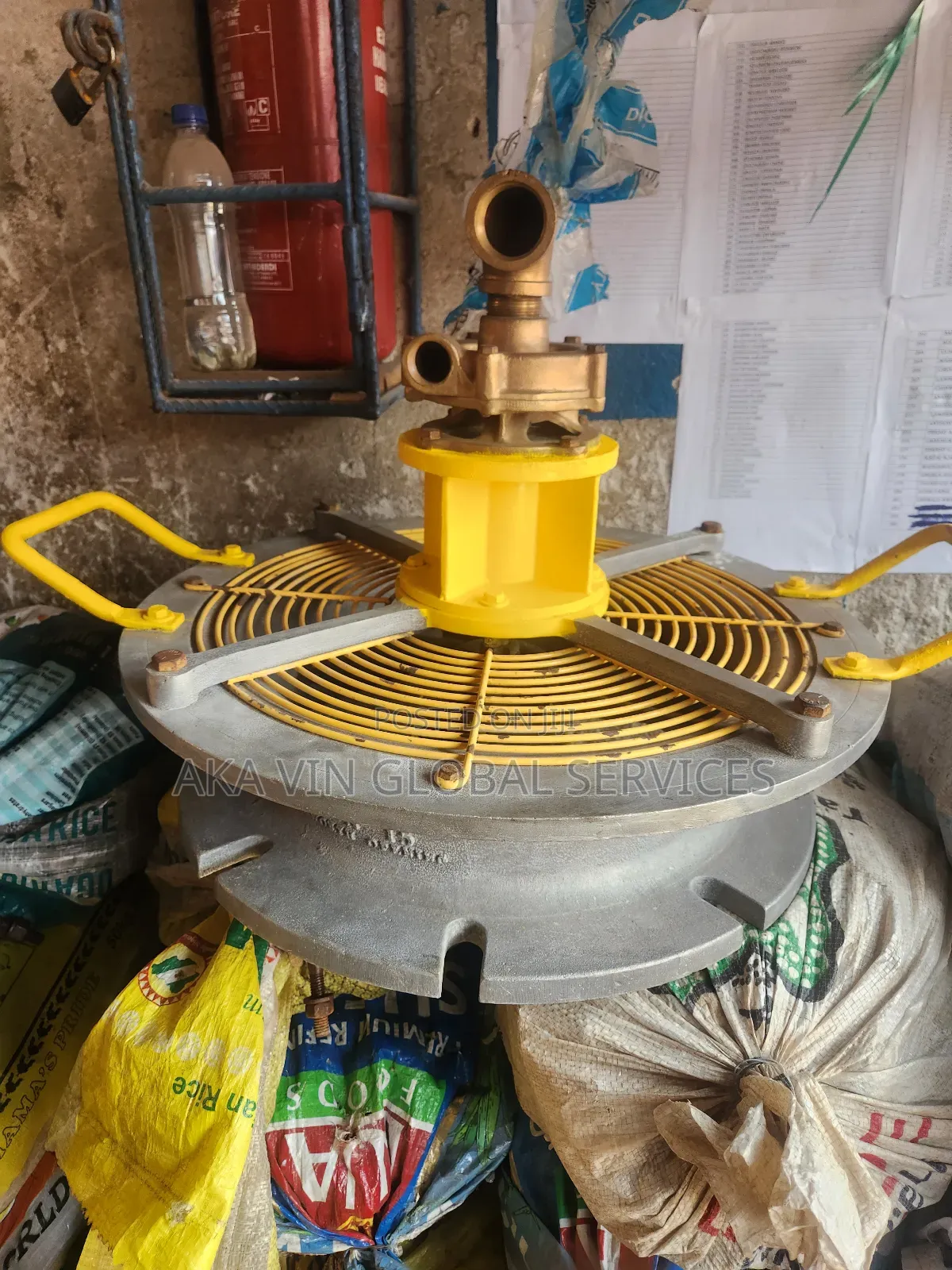 Water Driven Turbine Fan