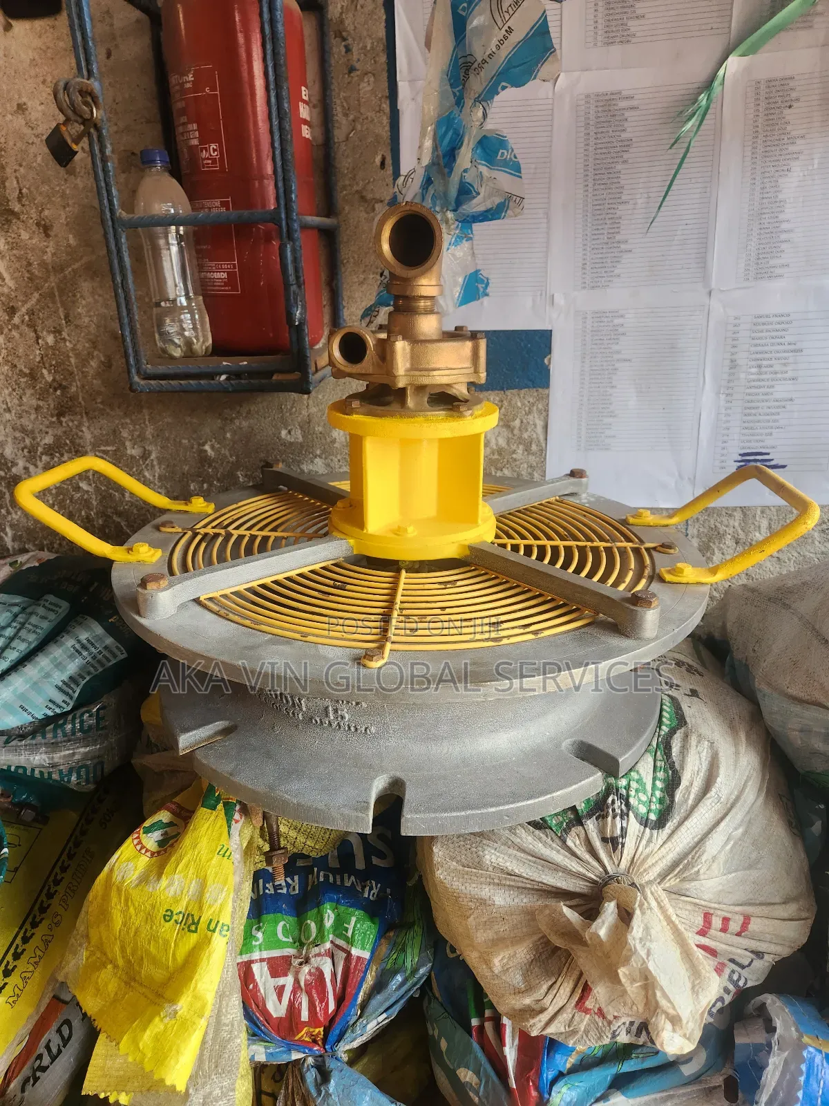 Water Driven Turbine Fan