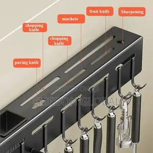 Multifunctional Kitchen Organizer Wall Mounted Knife Storage Rack