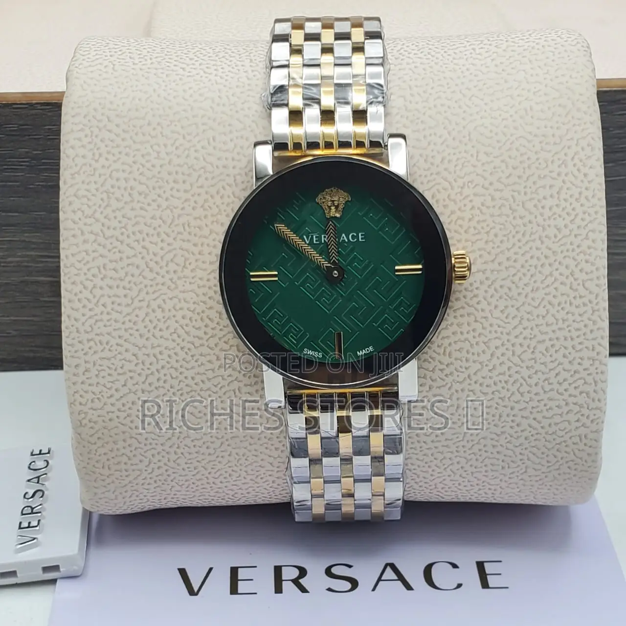 Versace Female Watch Chain Strap Battery Power